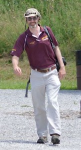 Robin walking
